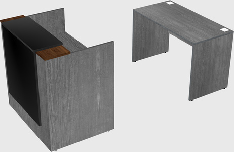 Modular reception desk