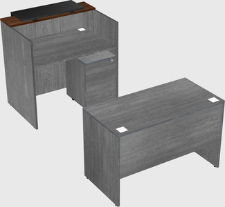 Modular reception desk