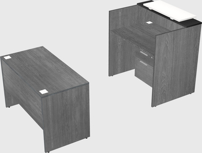 Modular reception desk