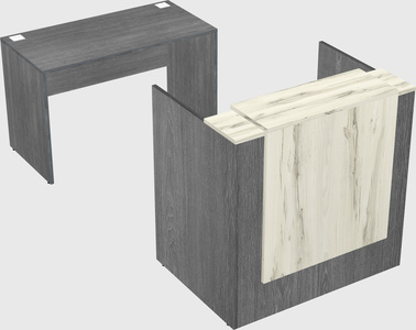 Modular reception desk