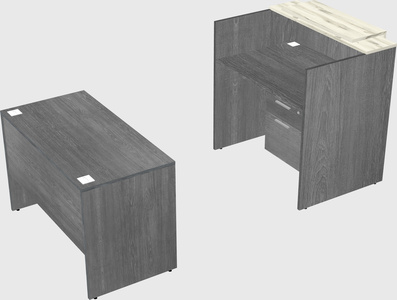 Modular reception desk