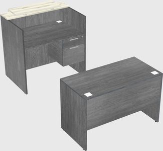 Modular reception desk
