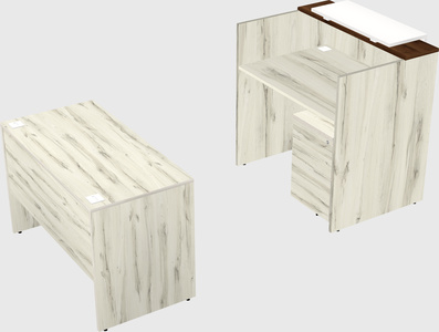 Modular reception desk