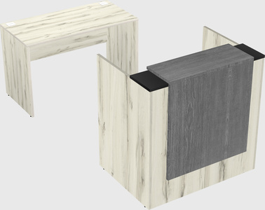 Modular reception desk