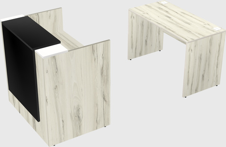 Modular reception desk