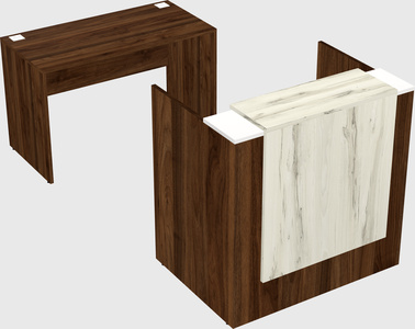 Modular reception desk