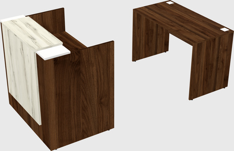 Modular reception desk