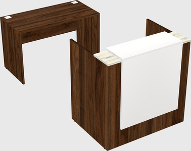 Modular reception desk
