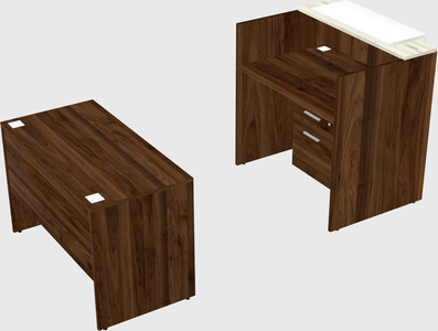 Modular reception desk