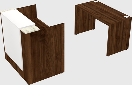 Modular reception desk