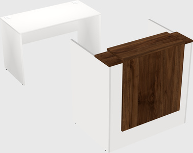 Modular reception desk