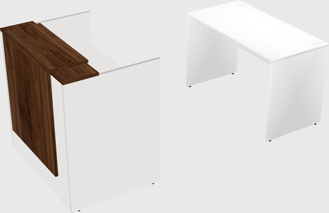 Modular reception desk