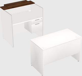 Modular reception desk