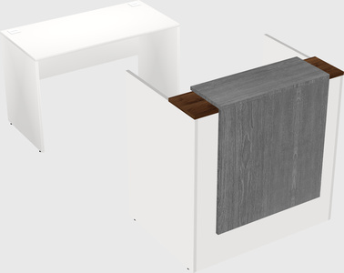 Modular reception desk