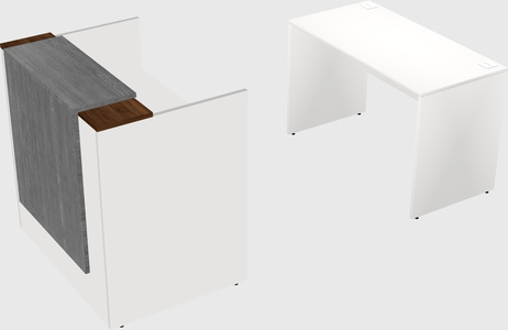 Modular reception desk