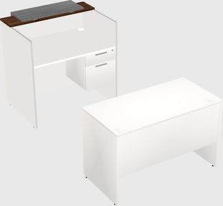 Modular reception desk