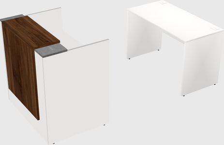 Modular reception desk