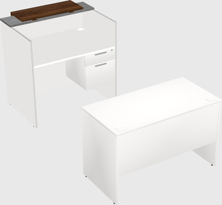 Modular reception desk