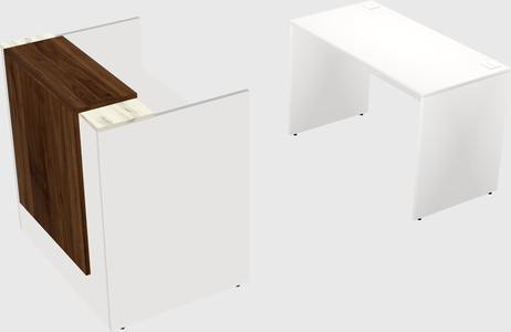 Modular reception desk