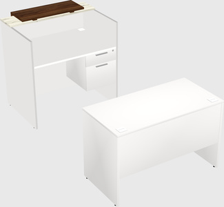 Modular reception desk