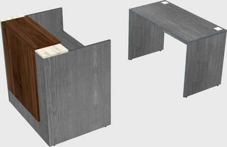 Modular reception desk