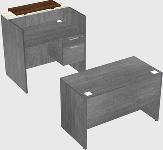 Modular reception desk