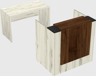 Modular reception desk