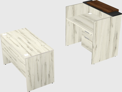 Modular reception desk