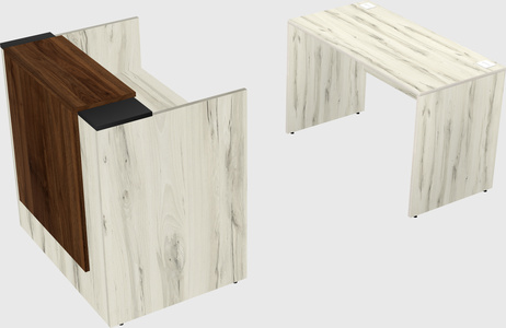Modular reception desk