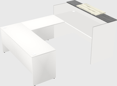 Modular reception desk