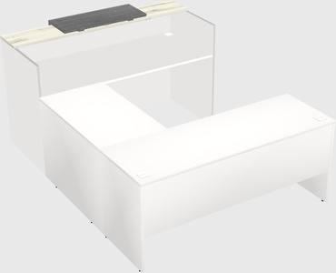 Modular reception desk