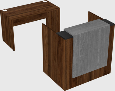 Modular reception desk