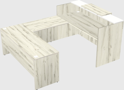Modular reception desk