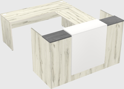 Modular reception desk