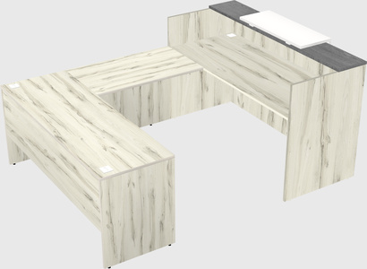 Modular reception desk