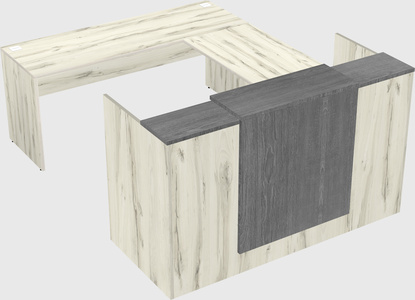 Modular reception desk