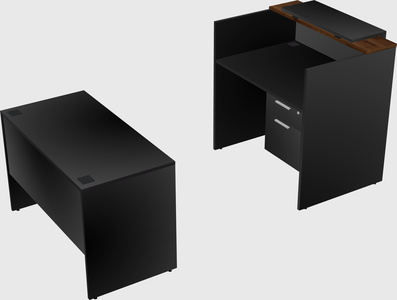 Modular reception desk