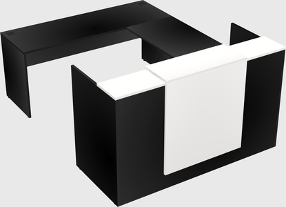 Modular reception desk
