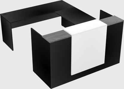 Modular reception desk