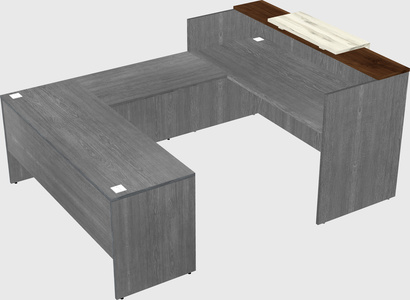 Modular reception desk