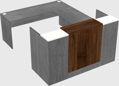 Modular reception desk