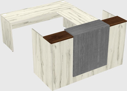 Modular reception desk