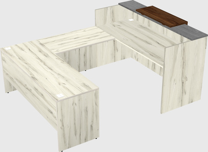 Modular reception desk