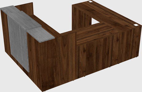 Modular reception desk