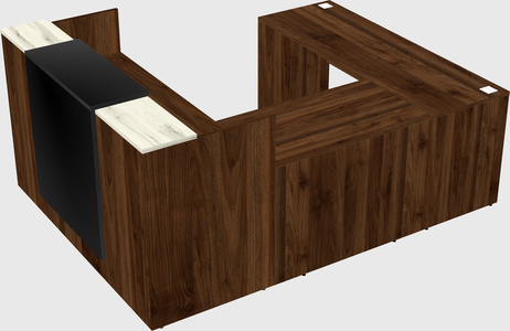 Modular reception desk