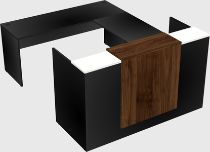 Modular reception desk