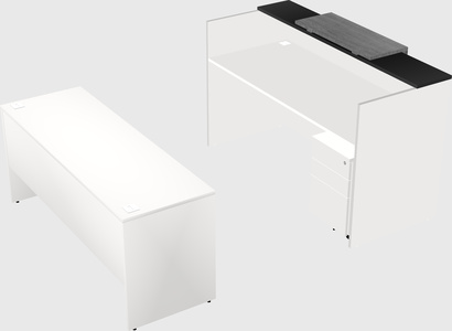 Modular reception desk