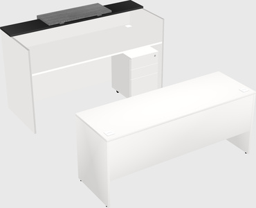 Modular reception desk