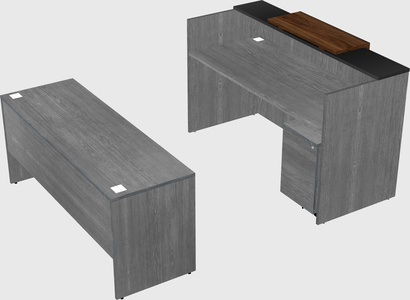 Modular reception desk