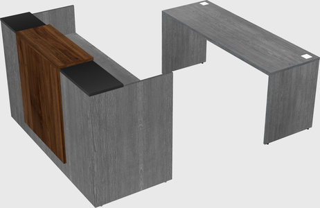 Modular reception desk